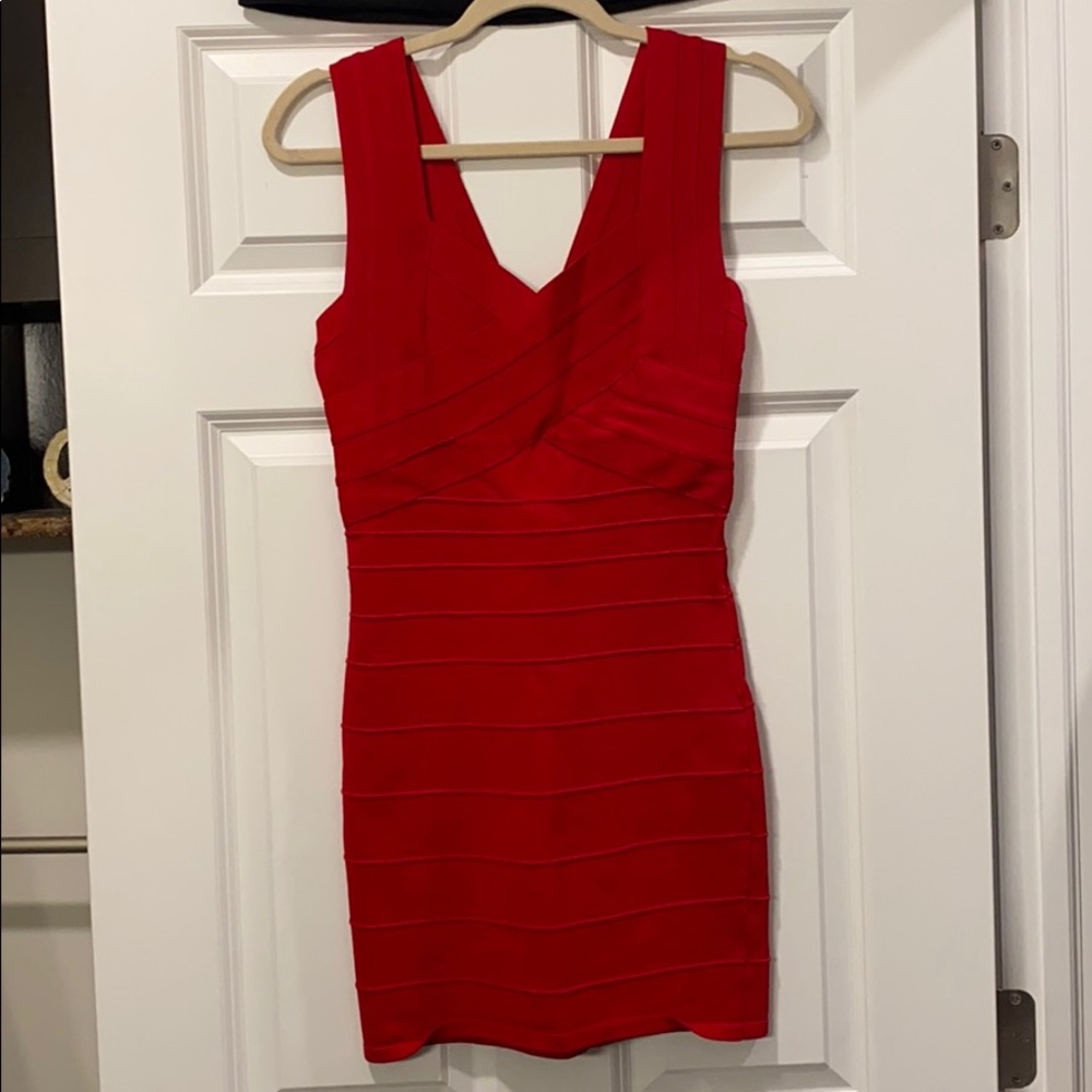 WOW Couture Red Tank Top Spandex Dress